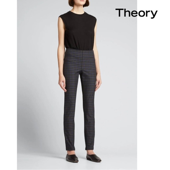 NWT Theory Galway Tech Skinny Pant - Picture 1 of 15